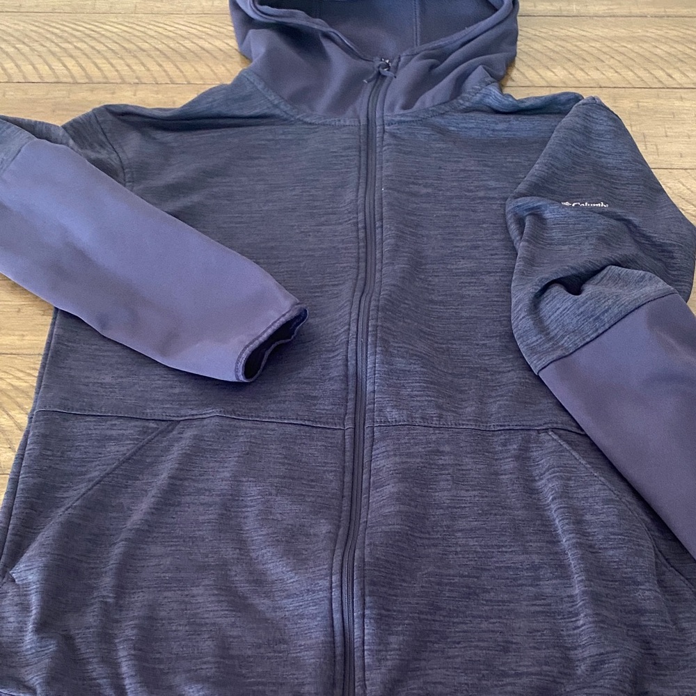 Columbia Blue Heathered Hoodie